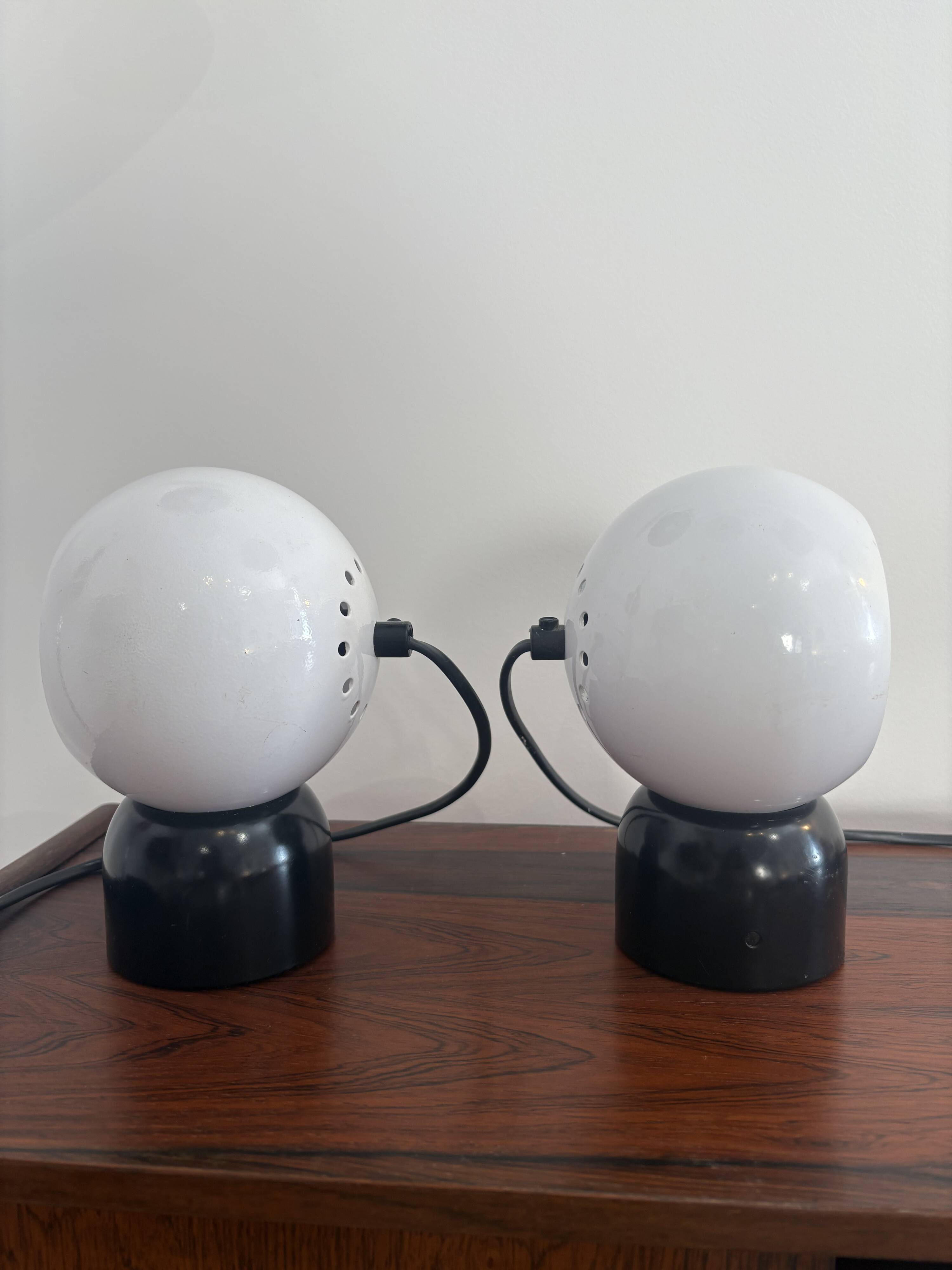 Paire de lampes Eyeball - Italie