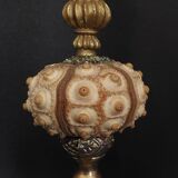 Cabinet de Curiosités composition oursin phyllacanthus imperialis sur socle