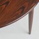 Niels Otto Moller model 15 dining table in rosewood Denmark 1960