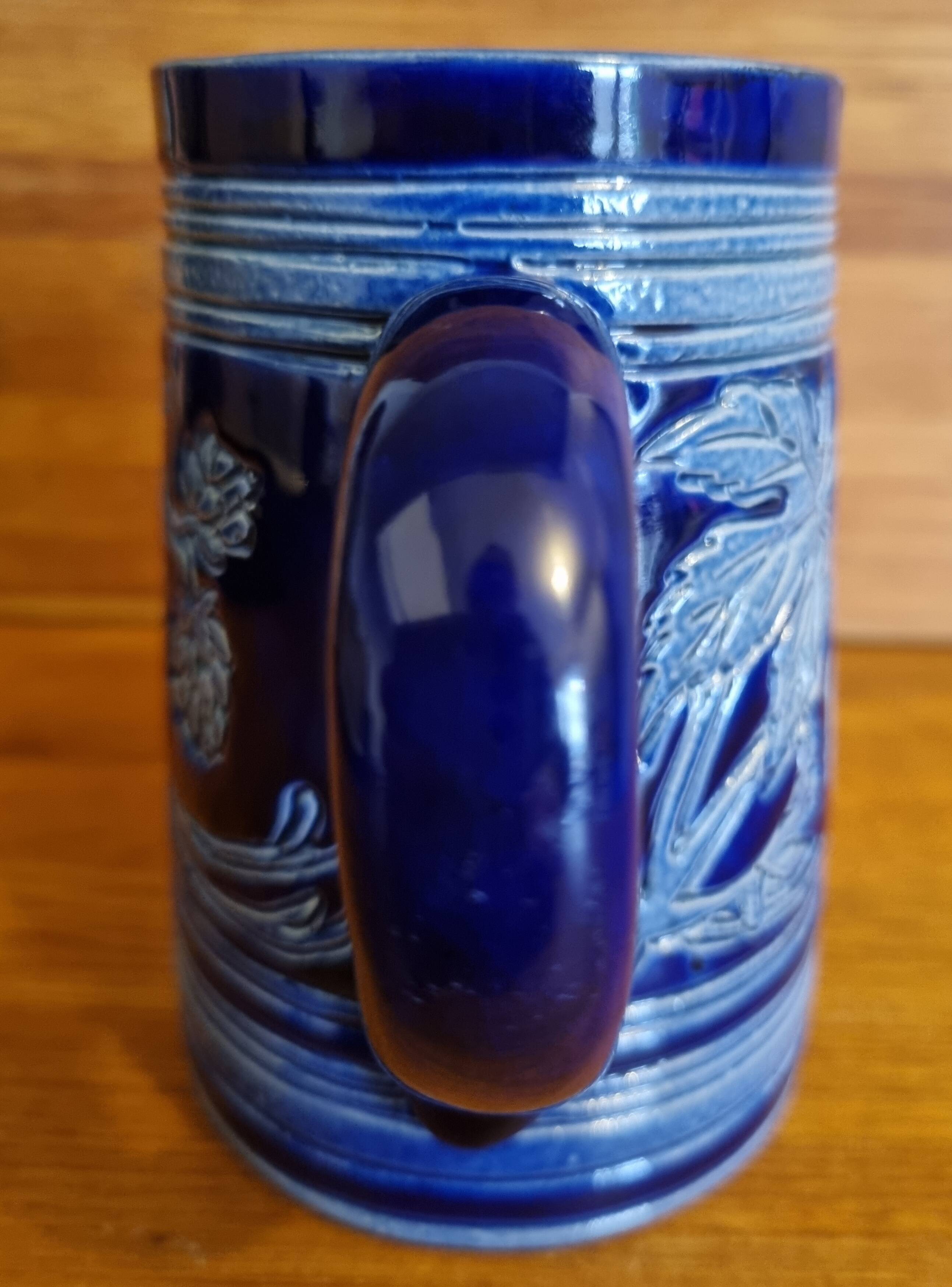 Salt-glazed stoneware mug from Alsace Krumeich-Remmy Betschdorf