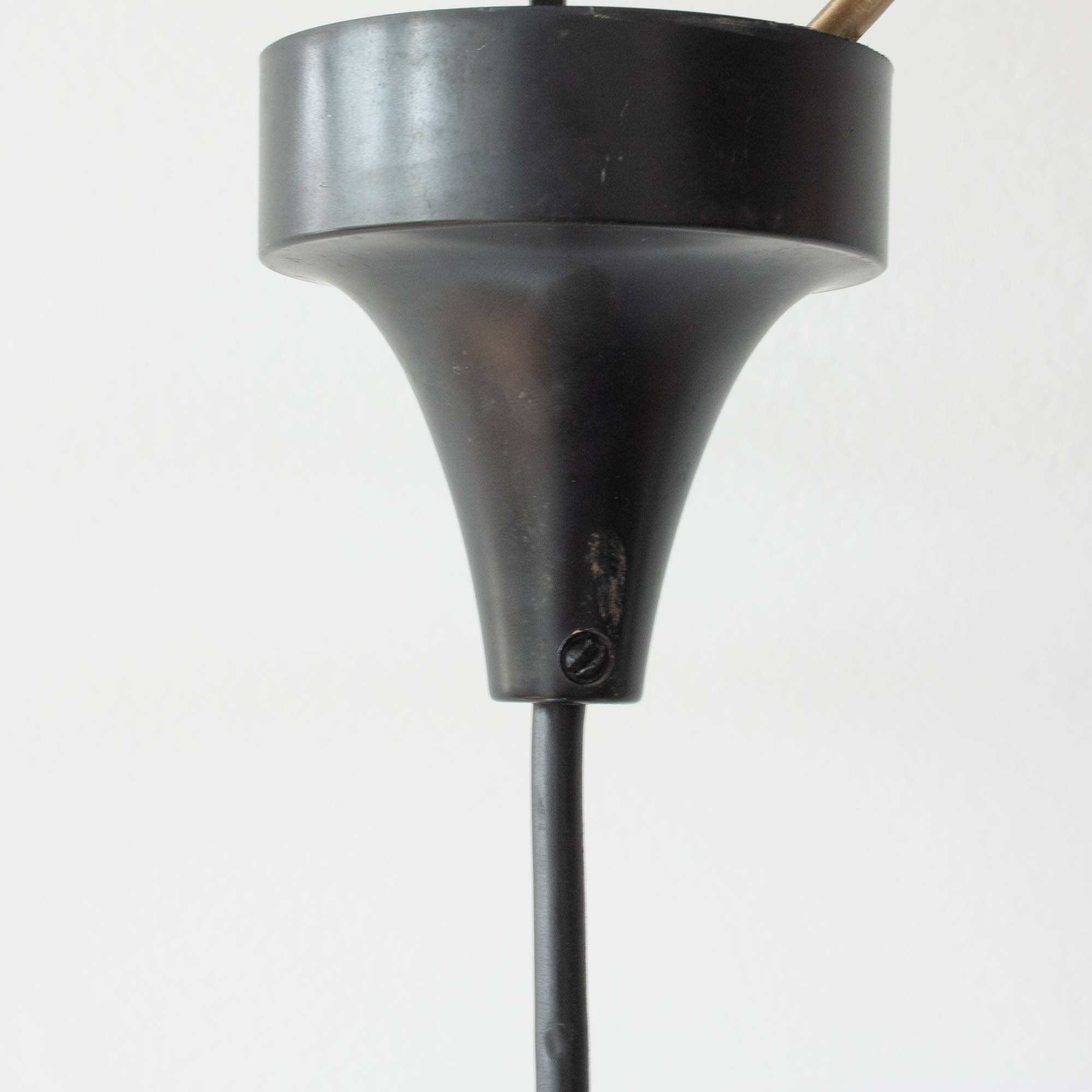 Large Model P117 Pendant Lamp by Rolf Krüger for Staff, 1970s