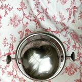 Antique silver sweetener with rolling lid