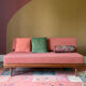 Scandinavian daybed vintage sofa bed Mobel Mann