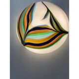 Pair of wall sconces in Murano glass