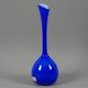 Vintage 1960s Swedish Sommerso Glass Vase By Lindshammar.