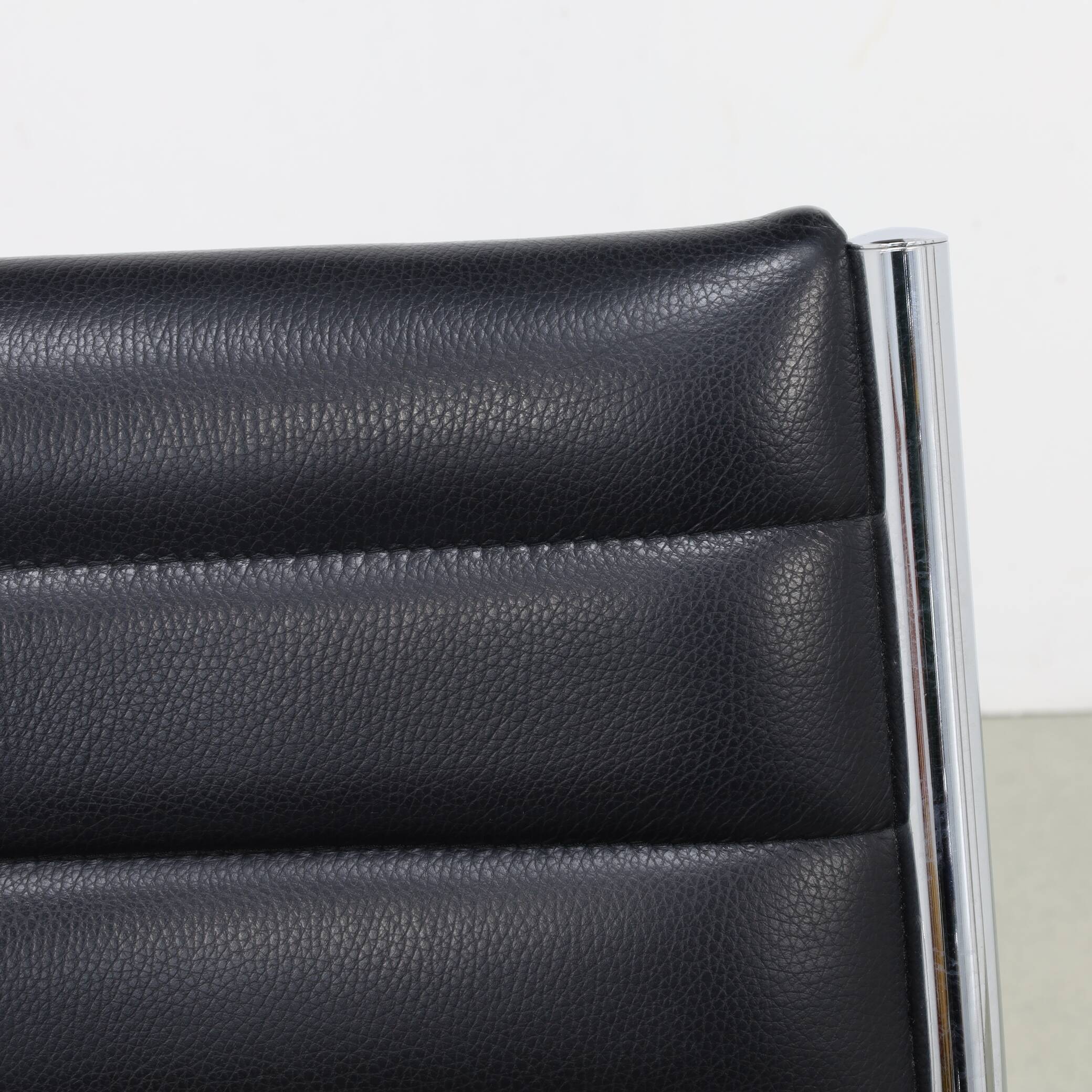 Chrome office chair by Sitland Italy, 2000s