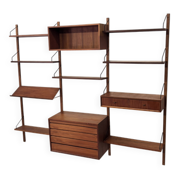 Vintage Poul Cadovius Royal System wall system wall unit