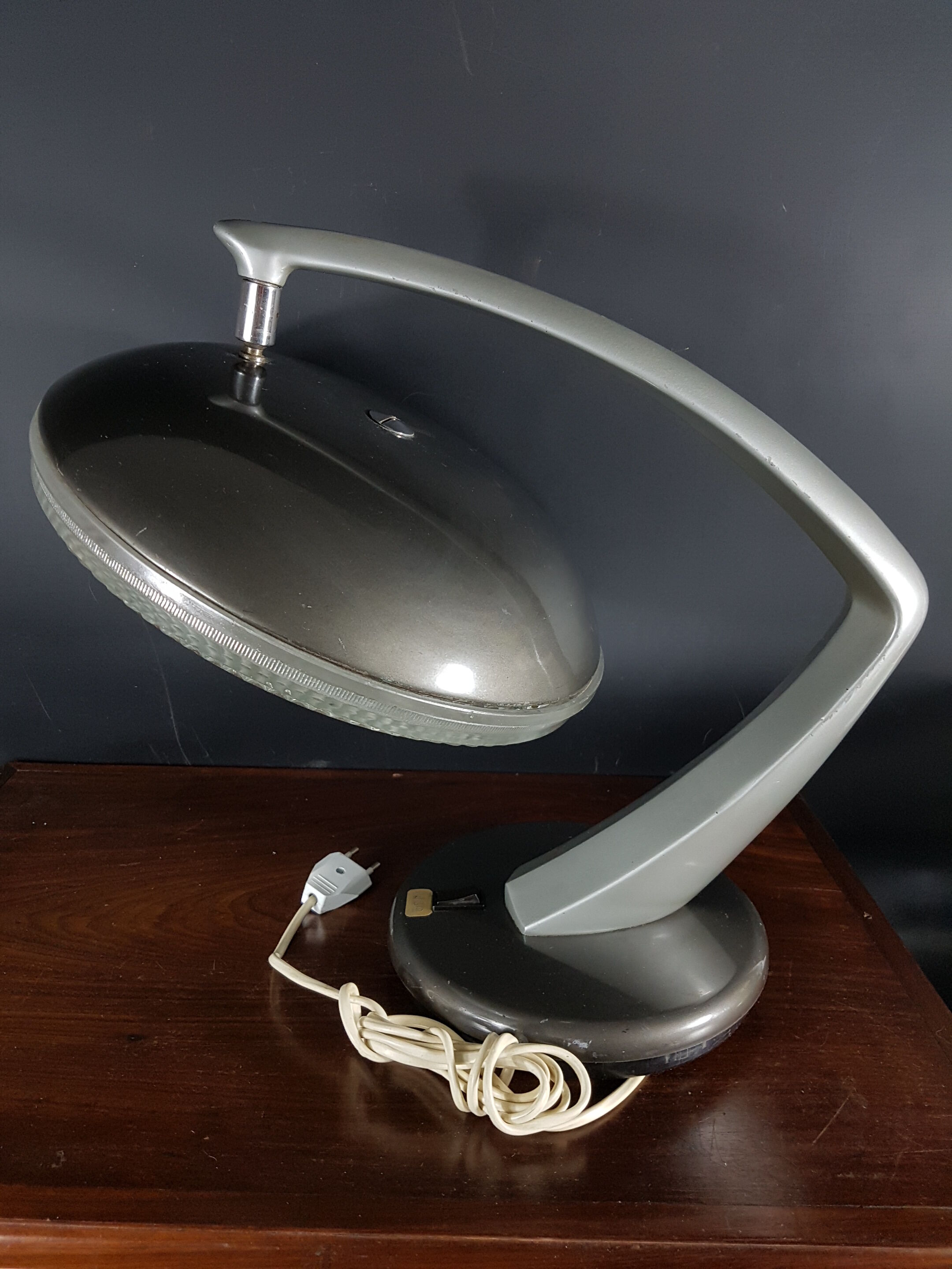 Boomerang Table Lamp by Luis Perez de la Oliva - Pedro Martin Garcia for Fase, 1960s