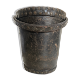 Brutalist studded leather bucket bucket 1920