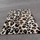 Vintage leopard carpet, 170x240 cm