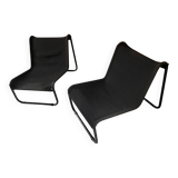 Krumelur armchair pair 1972 IKEA by Karin Mobring