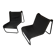 Paire de fauteuils Krumelur 1972 IKEA par Karin Mobring