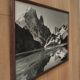 Vintage mountain photo