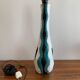 Asymmetrical ceramic lamp Vallauris France 1950, signed, unique