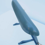 Khaki metal lamp