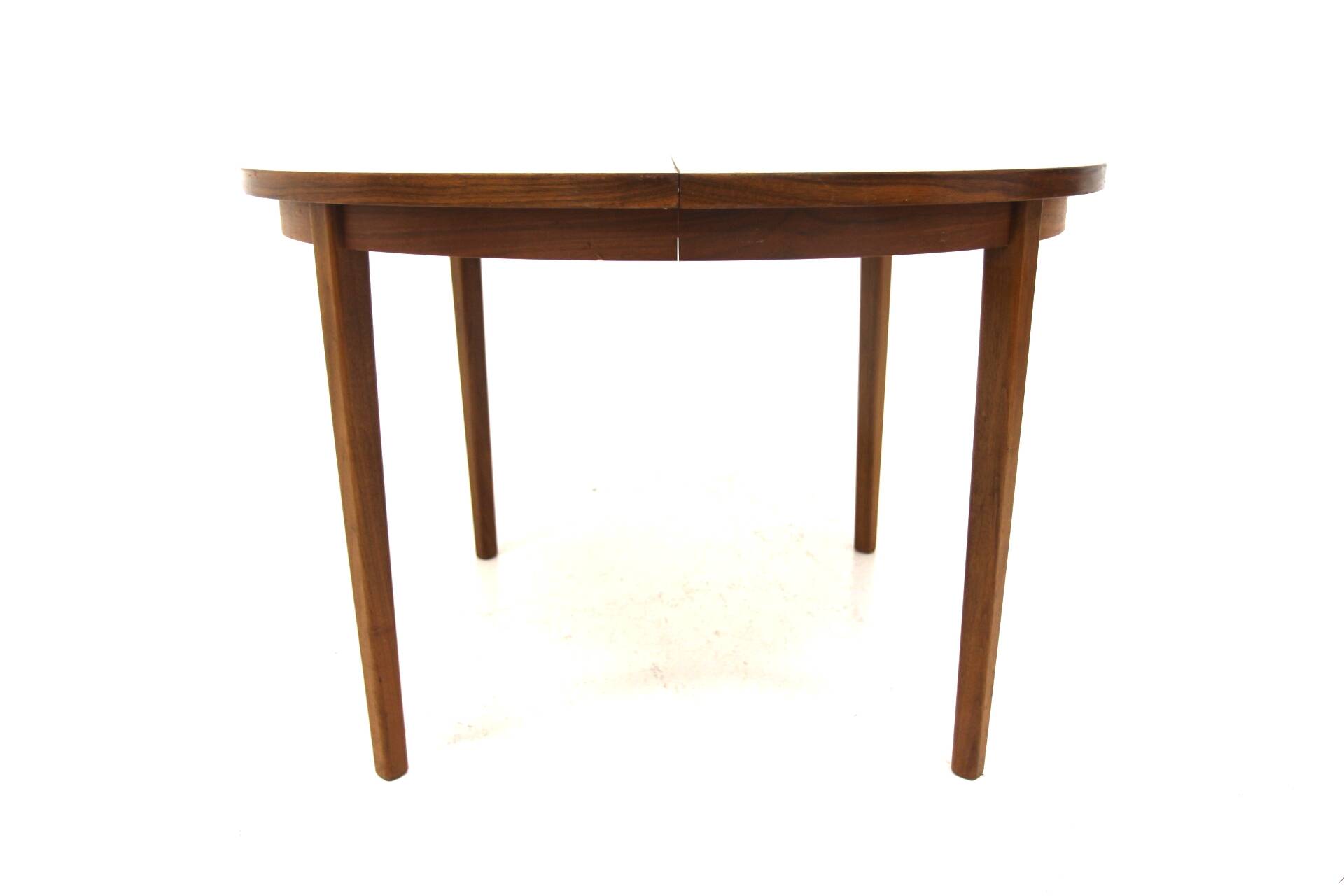 Scandinavian walnut dining table, Sweden, 1960