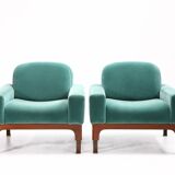 pair of "romantico" armchairs by Piero Ranzani, Elam edition 1950