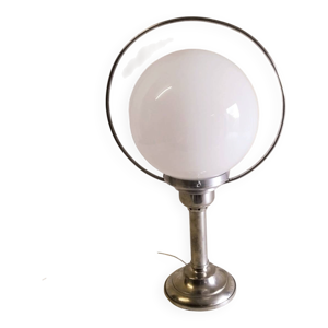 Lampe à poser en étain