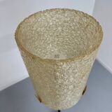 Old metal and persplex floor lamp, French design, vintage 60s