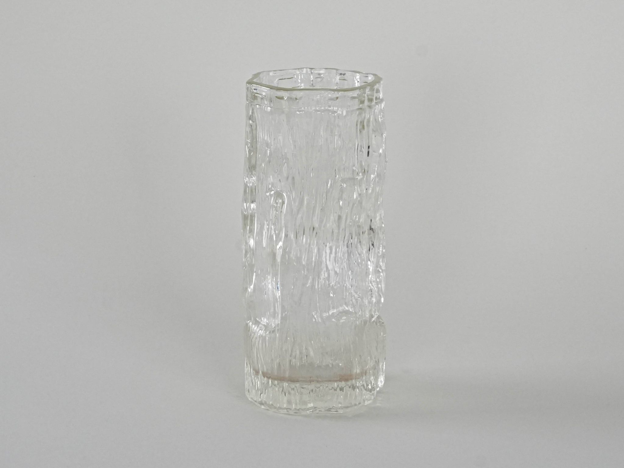 Glass vase Avena, Finnish design, 1960s, designer: Tapio Wirkkala