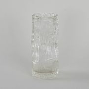 Glass vase Avena, Finnish design, 1960s, designer: Tapio Wirkkala