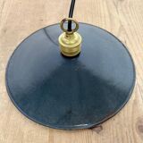Industrial Dark Blue Enamel Light, 1930s