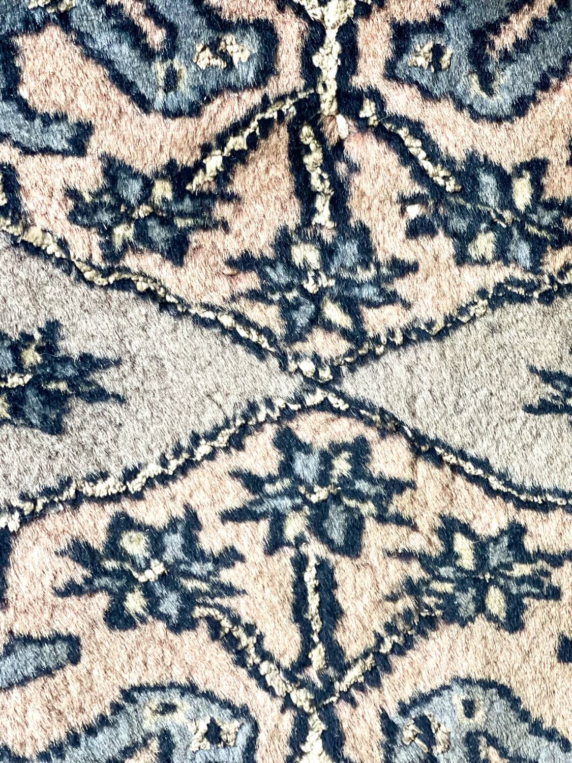 Antique Persian rug, signed.