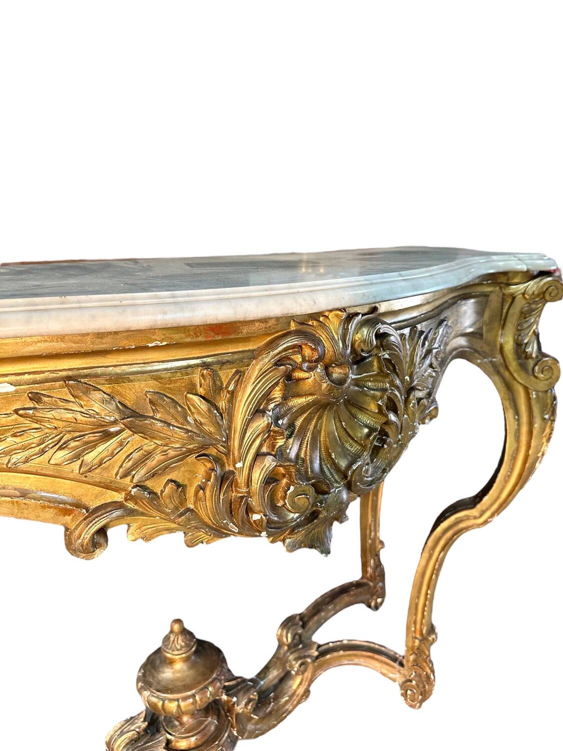 Gilded Louis XV style console
