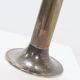 Pair Stainless Steel Silver Plated Candlesticks 1960s