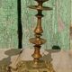 Pair of antique brass candlesticks – Napoleon III style