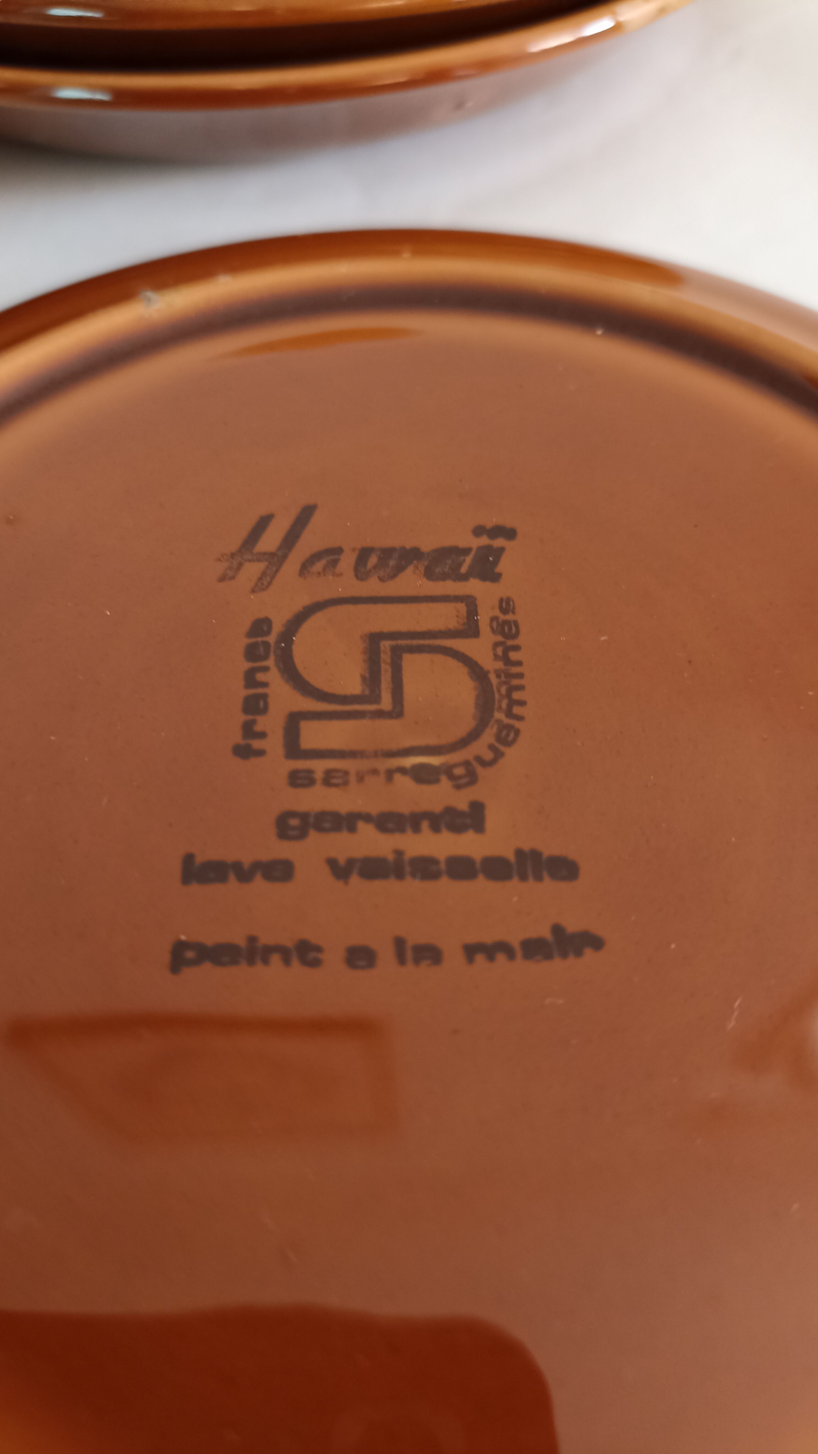 Cups & saucers Sarreguemines