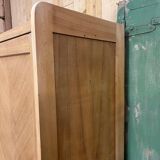 Armoire vintage en chêne naturel