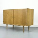 Mid-Century Oak Sideboard by Carlo Jensen for Hundevad & Co., 1960s