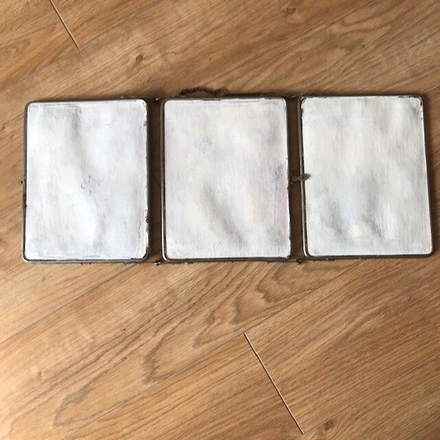 Triptych barber mirror - 68x28cm