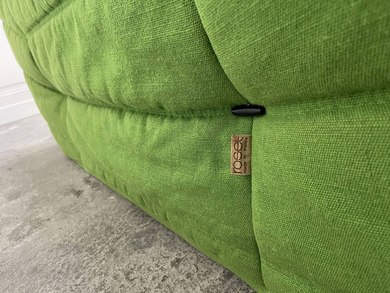 Vintage Green Togo Bed