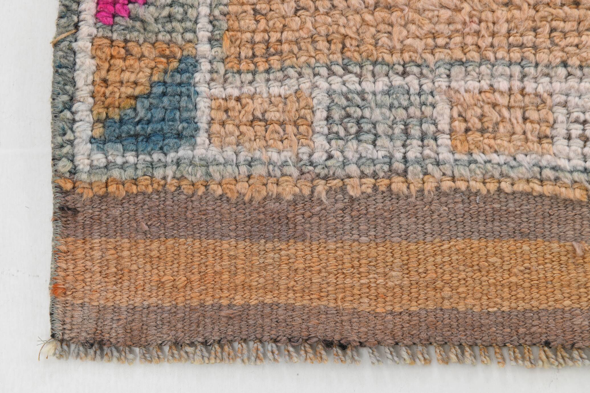 Soft Multicolor Persian Runner Rug, 83x335Cm