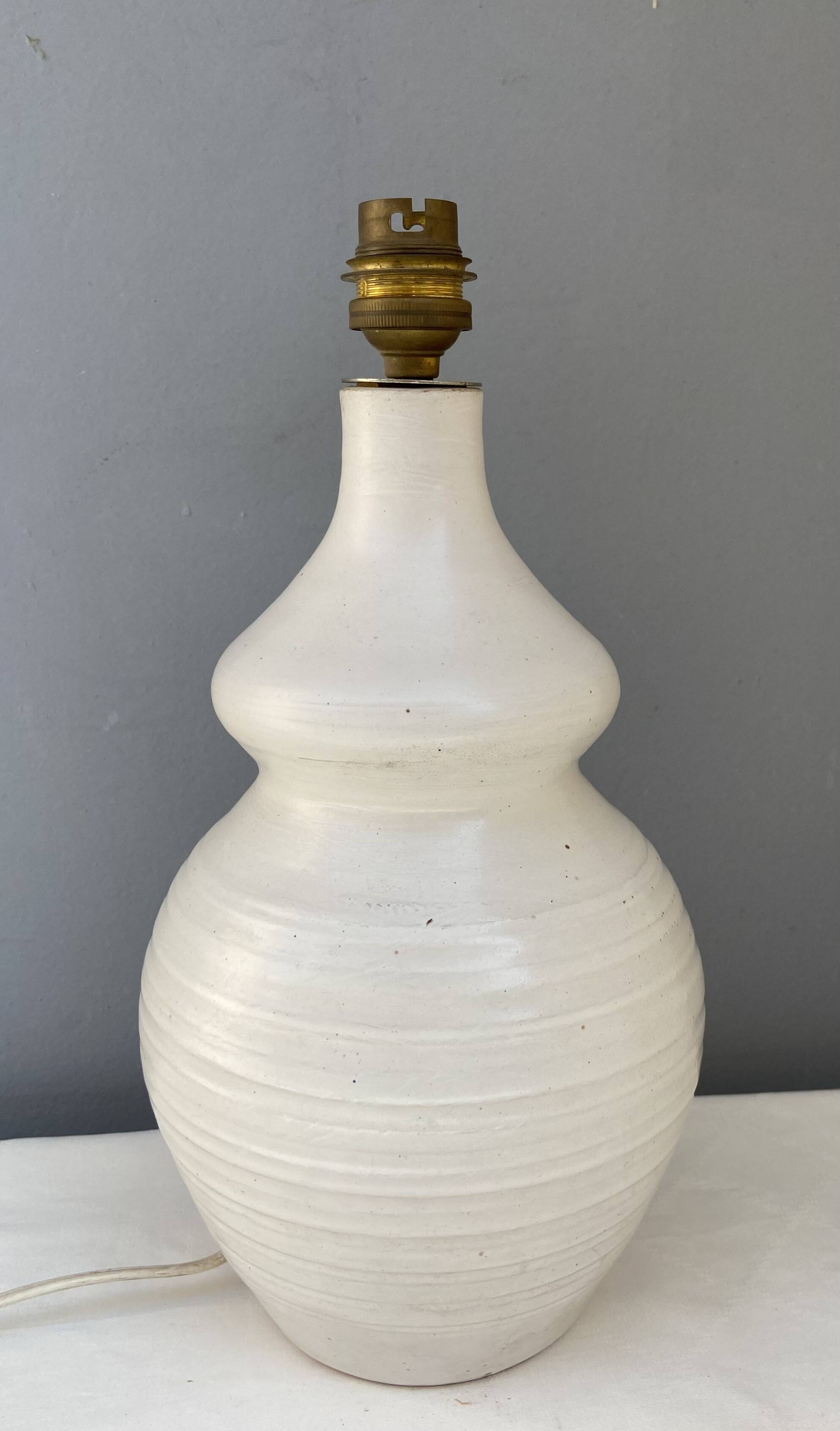 Cyclades ceramic lamp base