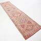 3X12 Pale Red & Pink Soft Turkish Vintage Runner Rug