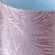 Lampe de table en céramique Royal Delft bleu-vert avec abat-jour jacquard paon rose