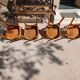 4 vintage Baumann bistro chairs