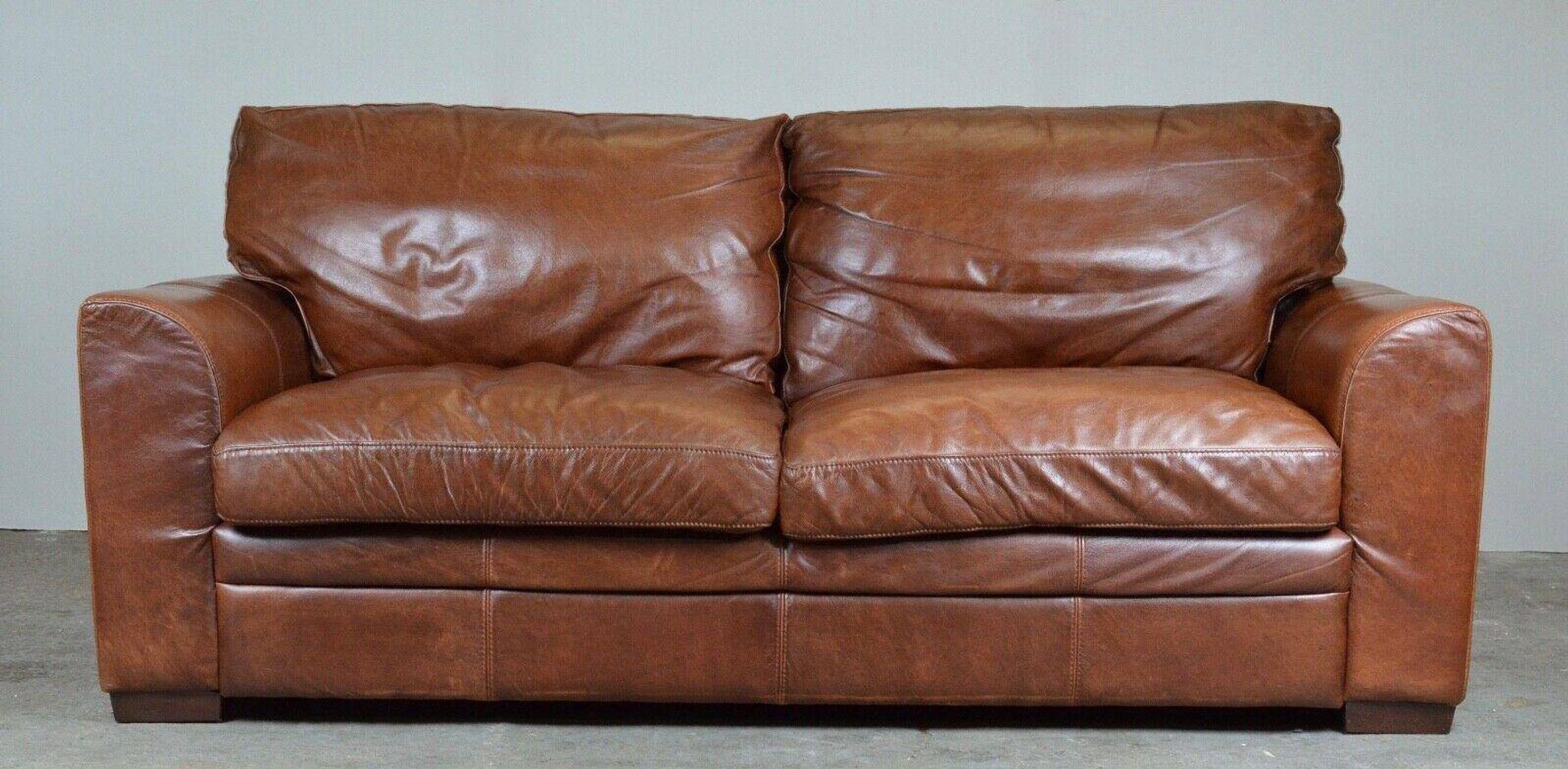 Viva de Luxe 3-seater leather sofa
