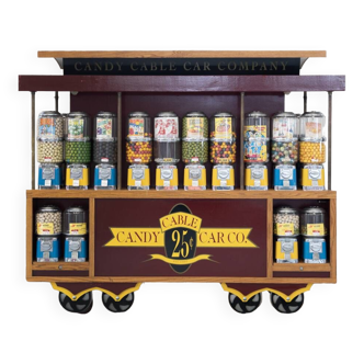 Cable Car Candy Vending Machine No. 38, 2000 - Candy Vending Machine on Wheels