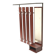 Large vintage coat rack / wall coat rack with mirror made in the 60s