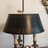 Old hot water bottle lamp