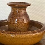 Vintage signed candle holder