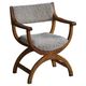 Henning Kjærnulf, Oak and lambswool armchair, "Kurul" model, Mid-century, 1960s