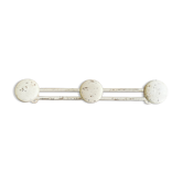 Vintage metal wall coat holder