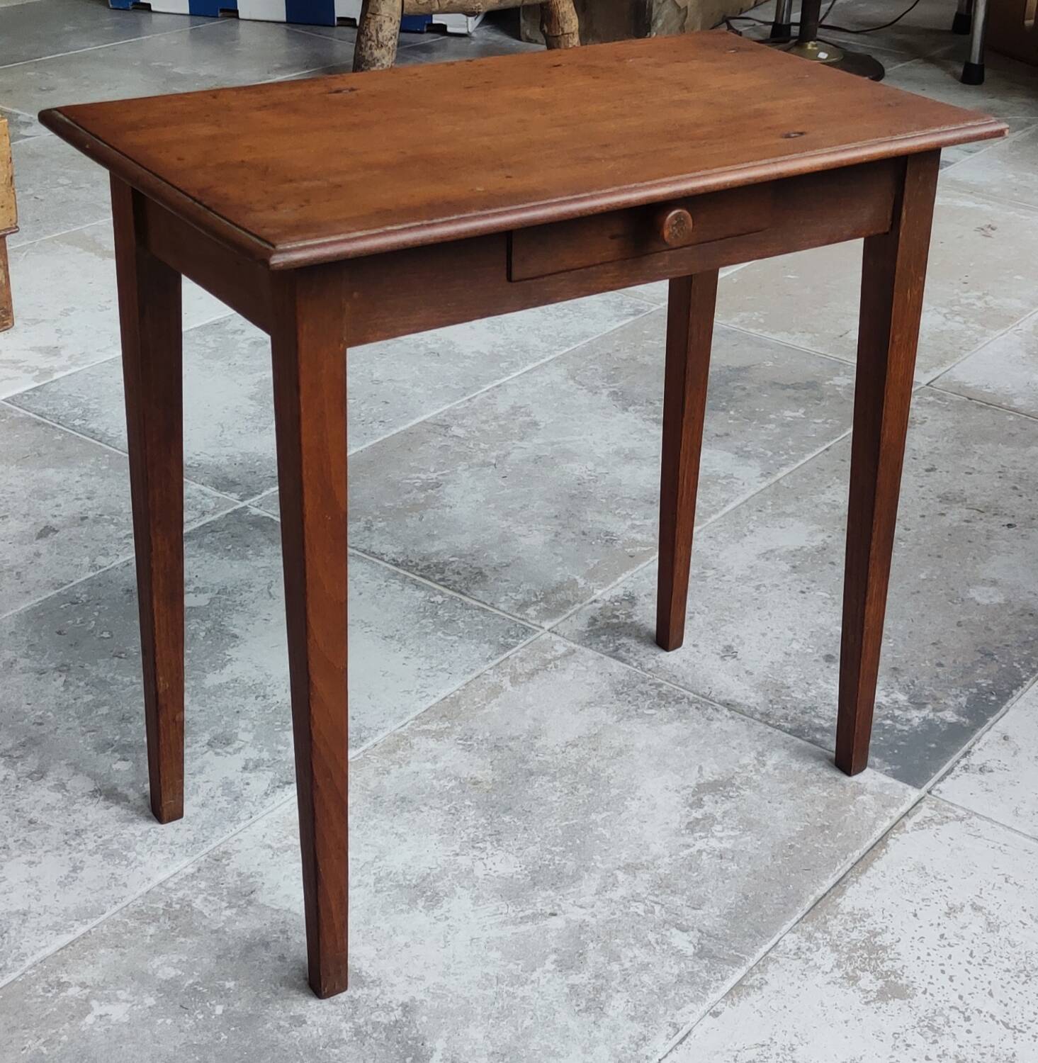 Old small side table with 1 drawer