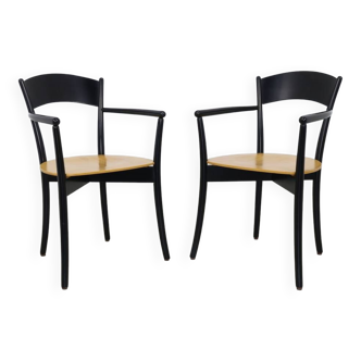 2x Postmodern Arm Chair, Italy, 1990s