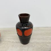 Vase en céramique Scheurich Allemagne de l'Ouest, poterie rétro, années 1970.